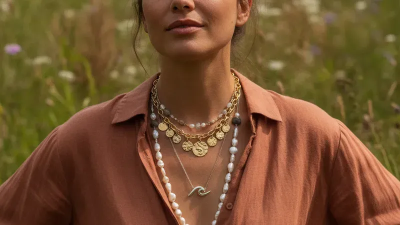 Collier tendance 2025 : les styles à adopter cette saison